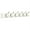 White & Satin Nickel, variant on Franklin Brass FBHDCH6-WSE-R, 27" Hook Rail / Rack, with 6 Heavy Duty Coat and Hat Hooks, in White & Satin Nickel