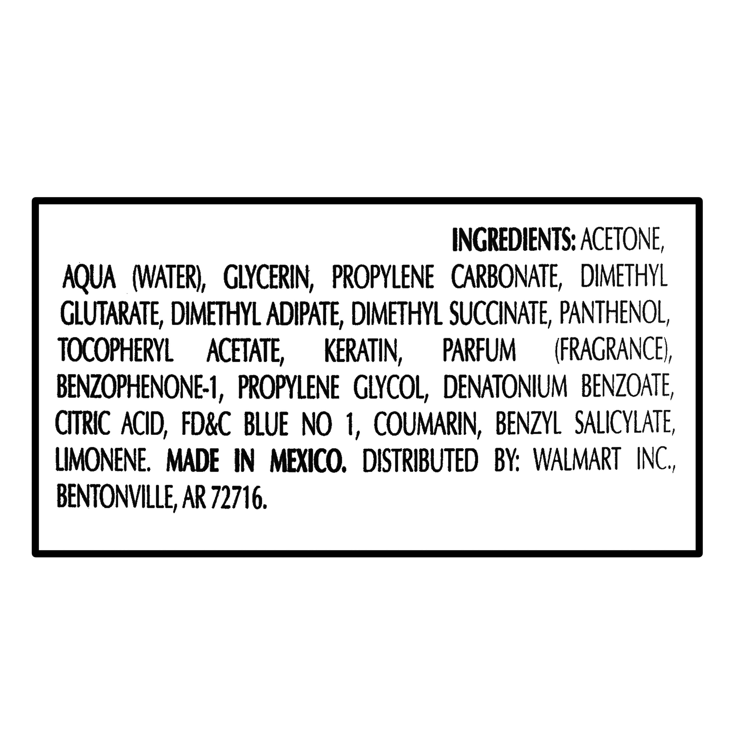 Equate Nourishing Nail Polish Remover, 10 fl oz