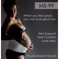 thumbnail image 3 of Gabrialla G MS-99 S BL 9 in. Version Maternity Strong Support Belt, Black - Small, 3 of 12