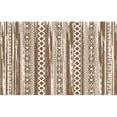 thumbnail image 1 of Great American Distributors IOT.02.BK.8X10 8 x 10 ft. Elegant Bodrum Transitional Rug, Black & Light Brown, 1 of 1