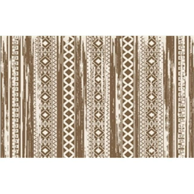 Great American Distributors IOT.02.BK.8X10 8 x 10 ft. Elegant Bodrum Transitional Rug, Black & Light Brown