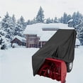 thumbnail image 2 of Housse de Chasse-Neige-Fibre de Polyester Robuste, Imperméable et Résistante aux UV, 1 * Housse de Chasse-Neige, Noir, 2 of 7