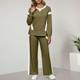 thumbnail image 2 of Women'S Sweatsuits - Long Sleeve Sweatshirt With Jogger Pants Set Matching Sweat Sets for Women Travel Lounge Sets for Women, 2 of 5