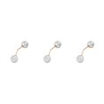 thumbnail image 3 of maskred Broche Robe Style Simple Accessoire de Mode pour Femme Accessoire de Décoration Vêtements Élégant Cardigan Clip Cadeaux Type 5 3Set, 3 of 6