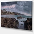 thumbnail image 2 of Heavy Rain Clouds Over Crescent Bay - Oversized Landscape Wall Art Print, 2 of 3