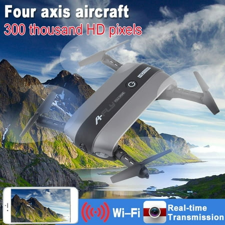 Mobile Cell Phone Control dron e Foldable Quadcopter 360 Degree Rotation 0.3 Million WiFi Gravity Sensor Hovering Toy