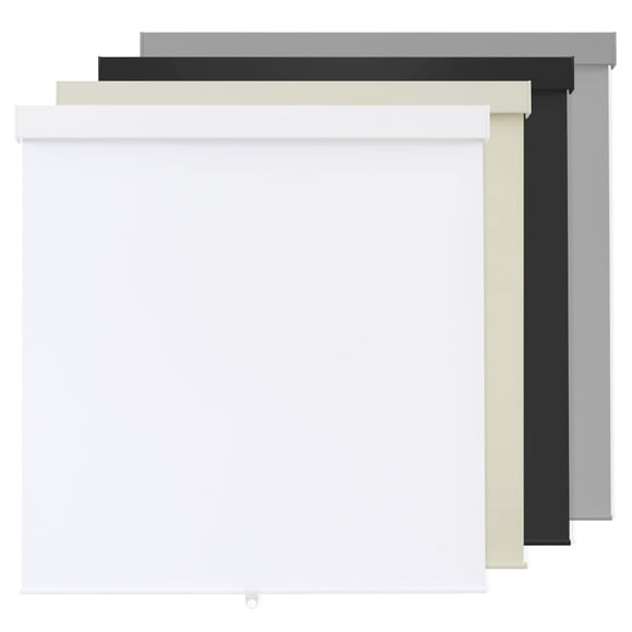 100% Blackout Roller Shades Cordless Blinds for Indoor Windows,Free-Stop Window Shades Pull Down,Thermal Insulated Fabric UV Prot
