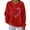#194 Red, variant on Felirenzacia Plus Size Women’s Valentine Hoodie Love Heart Print Long Sleeve Casual Comfy Pullover Top Romantic Holiday Outfit Women’s Fashion, White,S
