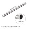thumbnail image 2 of Uxcell 20mm x 1.5mm x 300mm 304 Stainless Steel Tube for Industry Machinery, 2 of 5