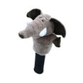 thumbnail image 2 of Funda de madera para palos de golf con forma de animal de peluche, 2 of 8