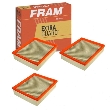 3 pc FRAM CA7651 Extra Guard Air Filters for 4591100AC 6605 A1610C AF1044F LA1563 Intake Inlet Manifold Fuel Delivery Filters