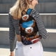 thumbnail image 5 of Disketp Cartoon Bald Eagle USA print Canvas Backpack Lightweight Travel Daypack Student Rucksack Laptop Backpack-, 5 of 5