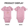 thumbnail image 3 of My Big Brother Is A Vizsla Dog Funny Baby Clothing Bodysuits Boy Girl Unisex, 3 of 5