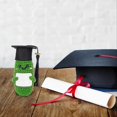 thumbnail image 4 of Hand-Hooking Cute Plush Dolls, Doctoral Hat Cucumber 2024 Pendant, 4 of 5