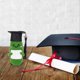 thumbnail image 4 of Hand-Hooking Cute Plush Dolls, Doctoral Hat Cucumber 2024 Pendant, 4 of 5