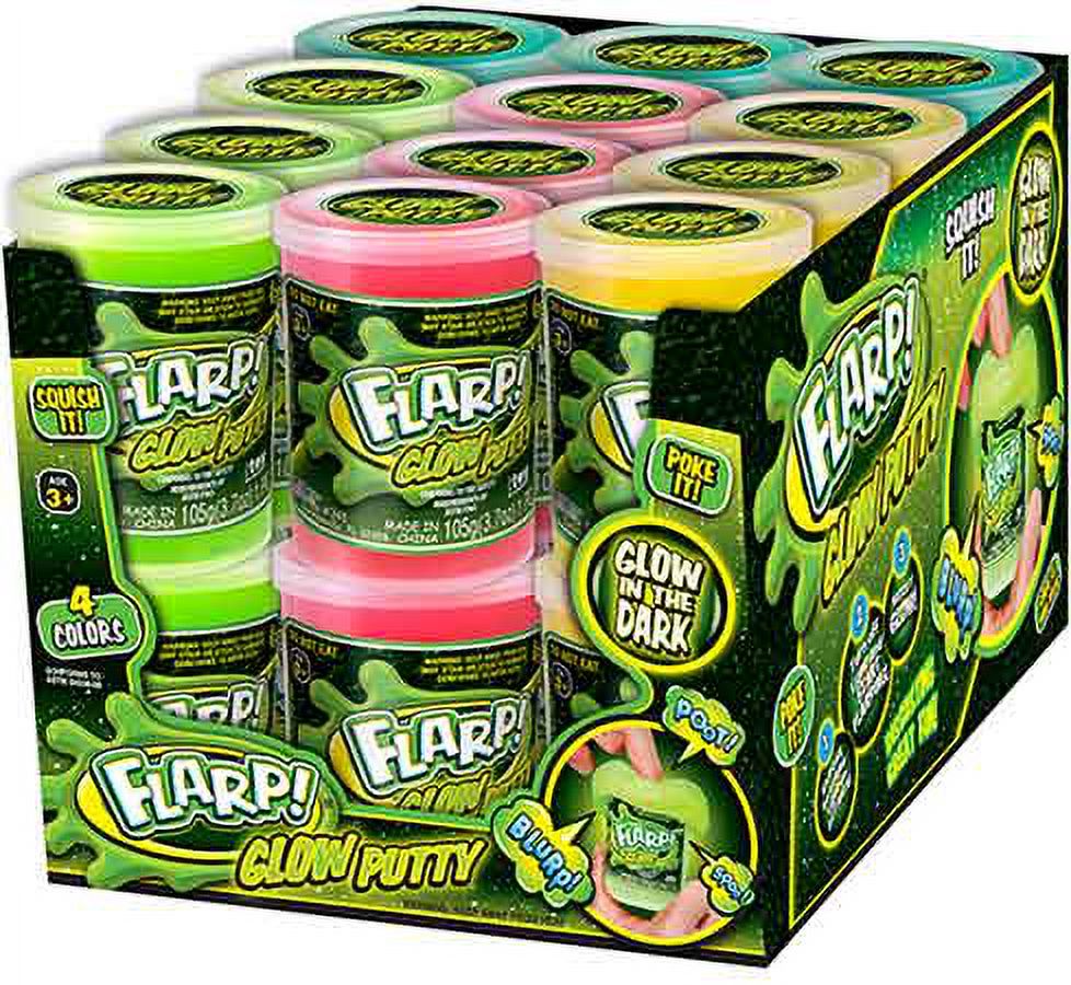 Ja-Ru Glow in the Dark Flarp Putty