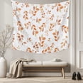 thumbnail image 5 of Fall Leaf Tapestry for Bedroom Wall Hanging Tapestry, Retro Autumn Tree Branch Ombre Orange Ceiling Backdrop Tapestries Poster Blanket Wall Decor for Teens Room Living Room Dorm 51" x 59", 5 of 8
