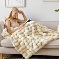 thumbnail image 2 of BEDELITE Faux Fur Throw Blanket for Couch, Decora, 2 of 8