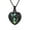 Black, variant on Abalone Shell Hummingbird Urn Necklace for Human Ashes of Loved Ones Flower Heart Urn Necklace Ashes Holder Stainless Steel Keepsake Urn Pendant Ashes Necklace