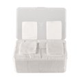 thumbnail image 2 of 1000 unids / paquete desechable maquillaje almohadillas limpias removedor de papel cosmético herramientas de piezas de maquillaje Macarena Almohadillas de algodón desechables, 2 of 8