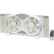 EUROSTAR Twin Window Fan, White (37 INCH)