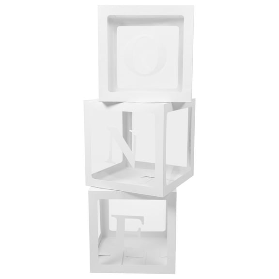 unbranded Birthday Themed Balloons Boxes Baby Shower Decorations for Pink Gold Party Number