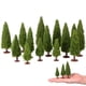 thumbnail image 2 of 15Pcs 1/ 100 1/ 150 1/ 2 Modelos de Pino Verde Oscuro Modelo de Cedro Verde para Diseño Del Paisaje, 2 of 8