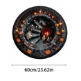 thumbnail image 3 of Halloween 3D Visual Round Rug Non Slip Washable Soft Area Carpet for Home Bedroom Living Room Party 23.62 in A, 3 of 6