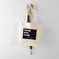 thumbnail image 5 of CafePress - Hospice 2013 Hope Bw Blanket Tote Bag - Unisex Canvas Tote Bag, Beige, 1-Piece, 5 of 7