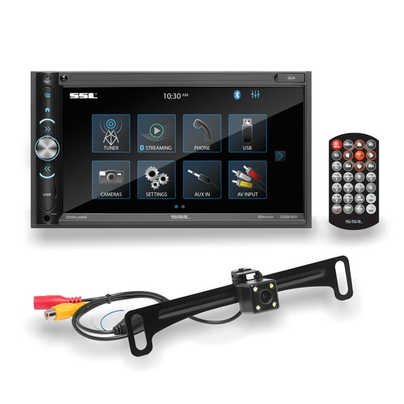 Sound Storm Laboratories DDML69BR Bluetooth Car Stereo System, 6.75 Inch Touchscreen A-Link