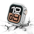 thumbnail image 2 of Dwitch for Apple Watch Series 10 46mm Metal Case, Rugged Protective Bumper,Turn iWatch into Ultra Look,with Back Cover, Upgrade Conversion Kit Stylish Protector for iWatch Series 10 46mm,Mattesilver, 2 of 4