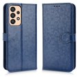 thumbnail image 2 of Wallet Case for Samsung Galaxy A33 5G 6.4 Inch, Polky Dot Pattern Premium PU Leather Drop Resistant Shockproof Protective Flip Case with Card Slots Holder Kickstand Magnetic Bracket Folio Cover,Blue, 2 of 9