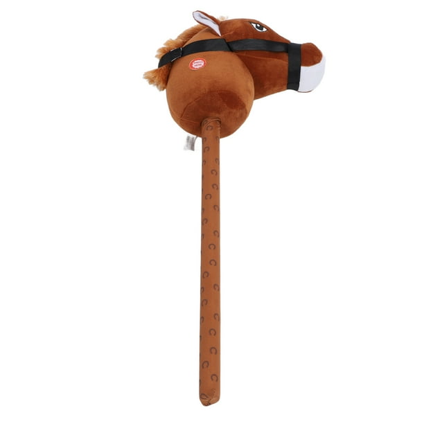 Juguete De Caballo, Regalo Suave, Mano De Obra Fina, Juguete De Peluche Con Cabeza De Caballo De 70 Cm Con Función De Sonido Para La Escuela En Casa