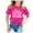 Hot Pink, variant on Gelikeya Little Girls T Shirts Size 10-11 Black Fashion Cartoon Funny Tees Back To School Shirts for Teen Kids (Tweens, Novelty)