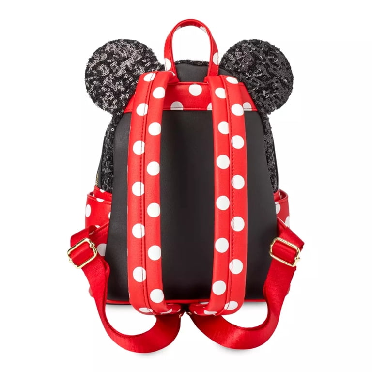 Disney Parks Minnie Sequin And Polka Dot Mini Backpack New  display picture 1