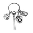thumbnail image 1 of Llavero decorativo delicado de softbol, ​​llavero versátil, llavero colgante, llavero decorativo, 1 of 6