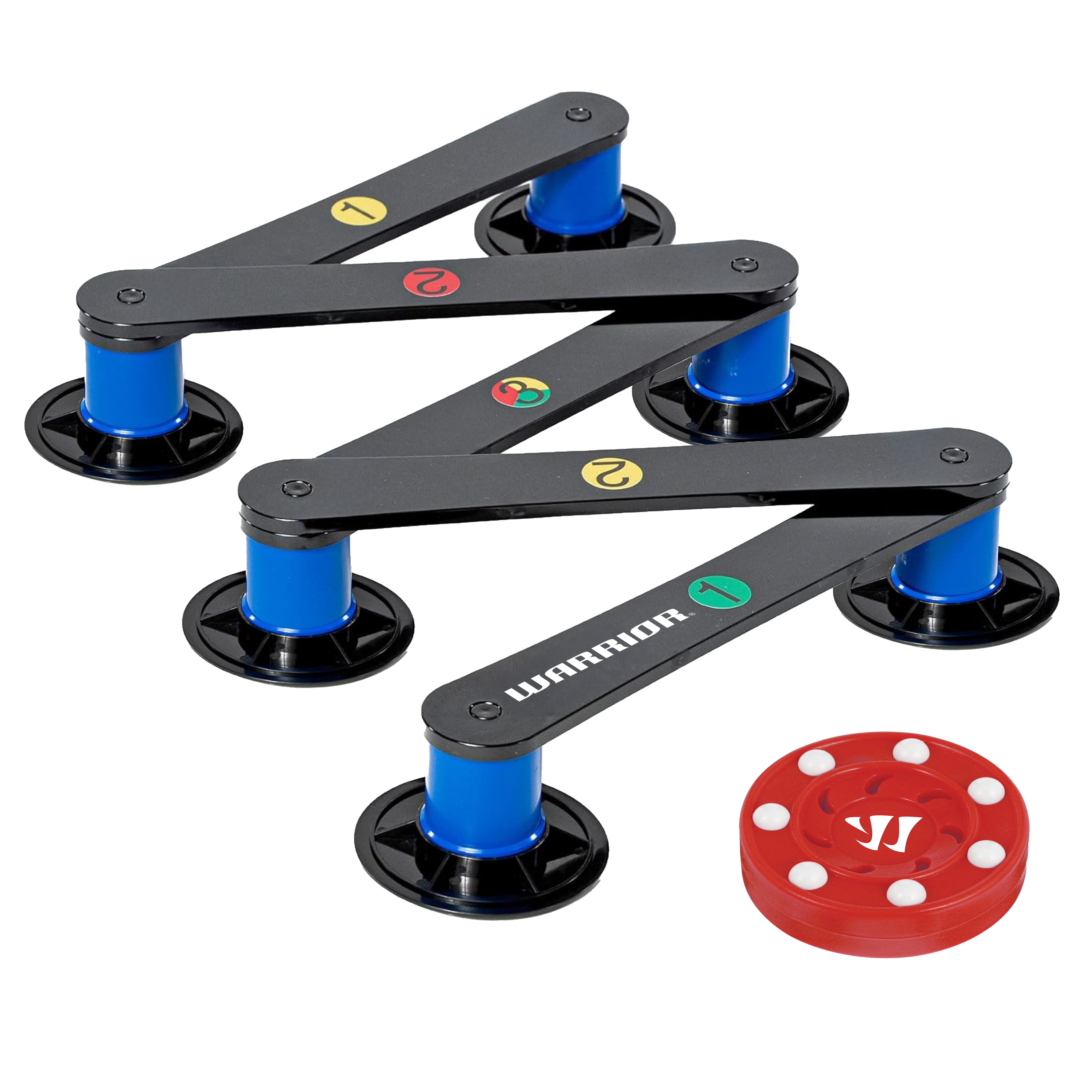 Warrior 5 Section Stick-handling Dangler + Puck