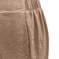 thumbnail image 5 of DHFJKG Womens Harem Pants Summer Casual Loose Fit Mid Rise Pleated Solid Color Tapered Pants With Pockets Lightweight Linen Soft Leisure Trousers, 5 of 7