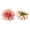 B, variant on DJDL 2Pcs Real Touch Faux Flowers, 4.3 inch Morandi Color Flowers, Dust Resistant Fabric, for Bridal Hair Flower Clips, Home Decor