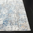 thumbnail image 3 of SAFAVIEH Shivan Janae Abstract Distressed Area Rug, Ivory/Blue, 4' x 6', 3 of 8