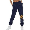 thumbnail image 2 of successthop Sweatpants for Women Pants with Pockets Printed ELastic Waist Sportpants Drawstring Lightweight Trousers, 2 of 4