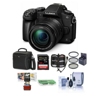 Panasonic LUMIX GX85 4K Mirrorless Camera, Video Zoom Lens, WiFi
