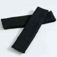 thumbnail image 3 of Womens Black Winter Leg Warmers Over the Knee High Socks Knit Stockings Gift, 3 of 4