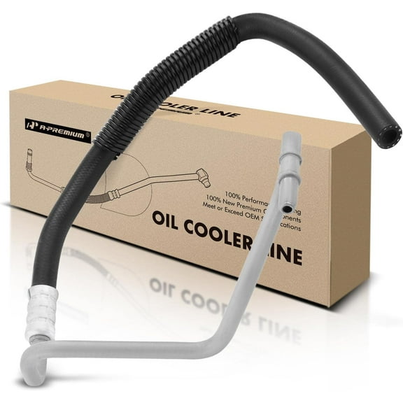 A-Premium Inlet Upper Automatic Transmission Oil Cooler Line Hose Assembly Compatible with Ford Taurus Mercury Sable 1997 1998 1999