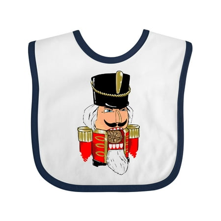 

Inktastic Christmas Nutcracker in Red Gift Baby Boy or Baby Girl Bib