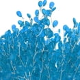 thumbnail image 4 of 50 piezas de ramo de flores acrílicas realistas simuladas con 3 ramitas para el hogar, novias y bodas Azul, 4 of 8