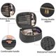 thumbnail image 2 of Toiletry Bag Women Large Capacity Makeup Bag with Waterproof PU Makeup Bag Travel Case 3 Pieces, 2 of 5