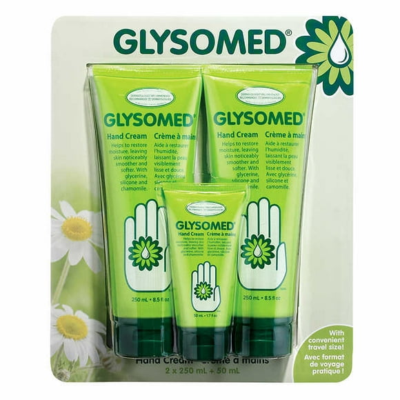 Glysomed Crème pour les Mains Pack de 3