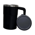 thumbnail image 2 of Taza de café eléctrica con agitación automática y pantalla de temperatura Negro, 2 of 8