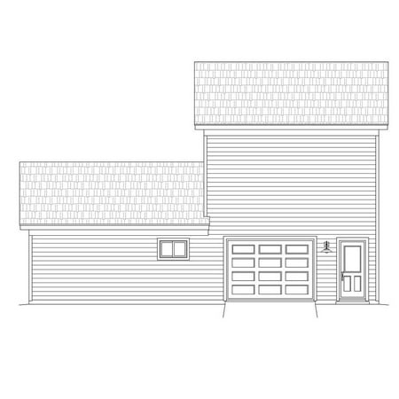 763-1200: Garage Traditional 0 Bed, 1 Bath Luxury Home Plan, 0 Sq Ft: Full Blueprints with License to Build by Home Plan Marketplace - Lesuto